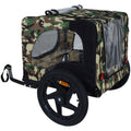 Pet Bike Trailer Dog Cart For Bicycle Suitable For Small And Medium Pets Camouflage