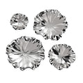 Petal Dimensional Wall Art Set Of 4 Gold