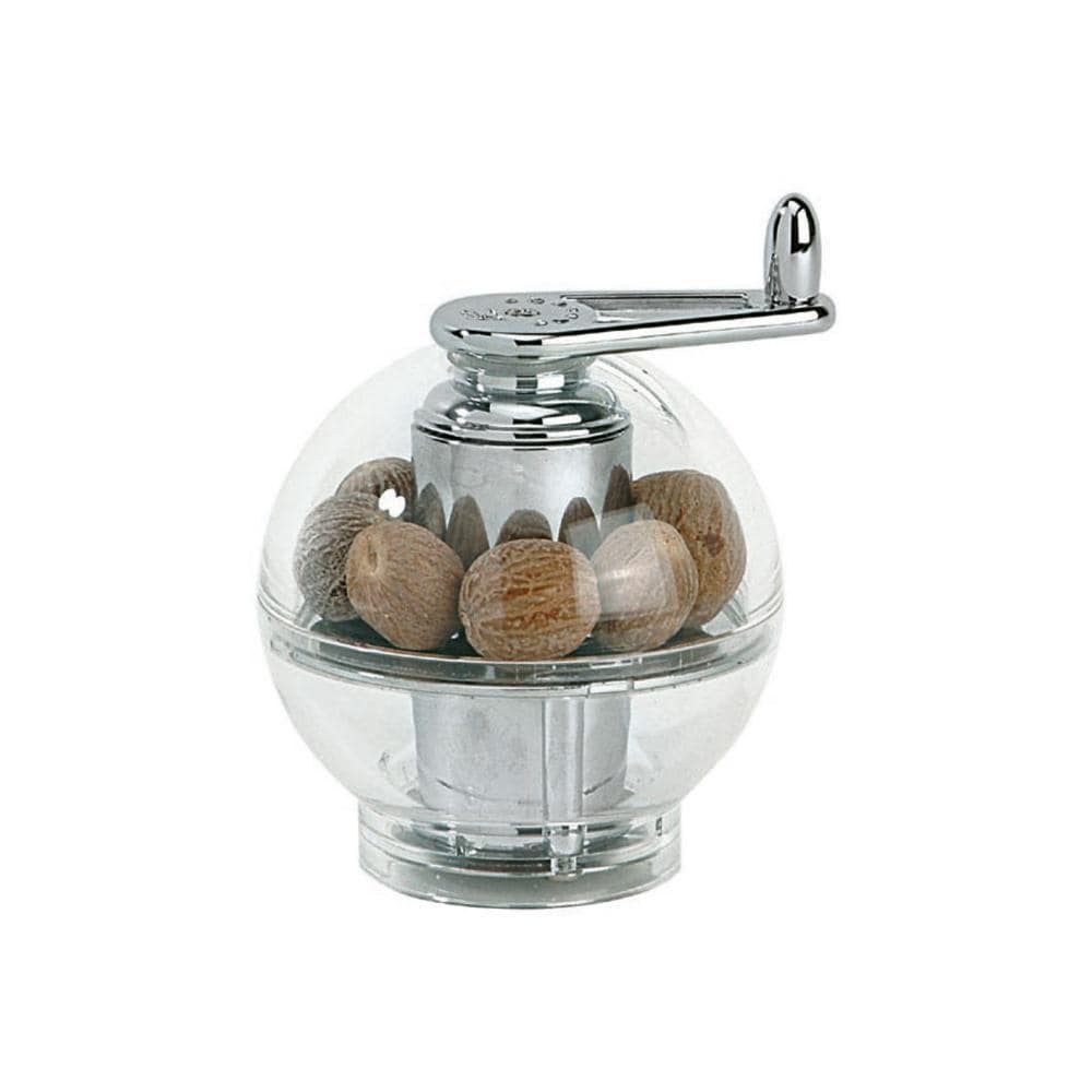 Peugeot 19501 Tidore 4.25 Inch Nutmeg Grinder Clear Acrylic