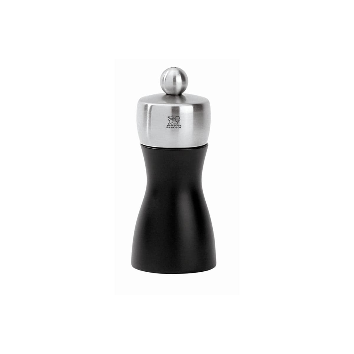 Peugeot 21283 Fidji 4.75 Inch Pepper Mill Black Matte Black Matte