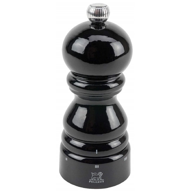 Peugeot 23683 Paris Uselect 5 Inch Pepper Mill Black Lacquer