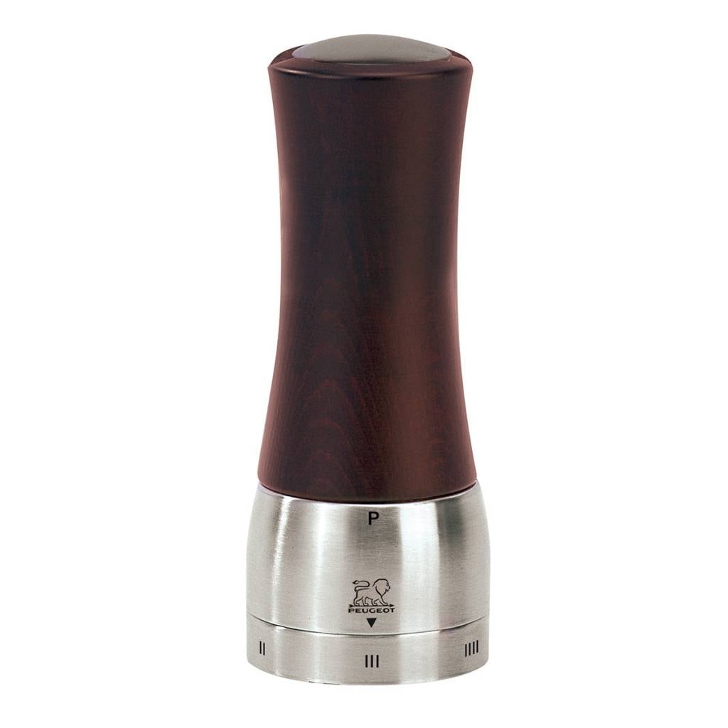 Peugeot 25205 Madras Uselect Shaftless 6 1 2 Inch Pepper Mill Chocolate