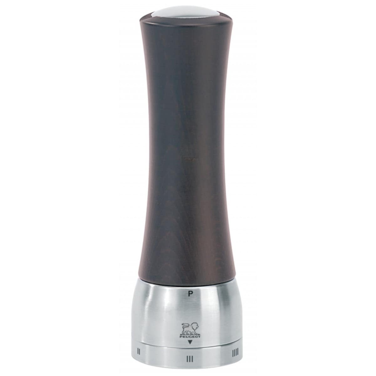 Peugeot 25236 Madras Uselect Shaftless 8 Inch Salt Mill Chocolate