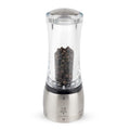 Peugeot 25427 Daman Uselect Shaftless 6.5 Inch Pepper Mill Stainless Steel Stainless Steel Clear