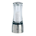 Peugeot 25434 Daman Uselect Shaftless 6.5 Inch Salt Mill Stainless Steel Stainless Steel Clear