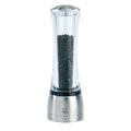Peugeot 25441 Daman Uselect Shaftless 8.25 Inch Pepper Mill Stainless Steel Stainless Steel Clear