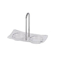 Peugeot 25854 Linea Salt And Pepper Mill Tray Acrylic Clear