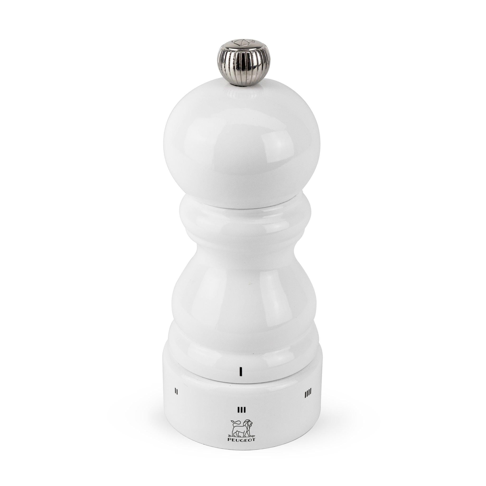 Peugeot 27780 Paris Uselect White Lacquer Pepper Mill 13Cm 5