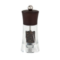 Peugeot 28404 Oleron Pepper Mill 5.5 Inch Chocolate Clear Chocolate