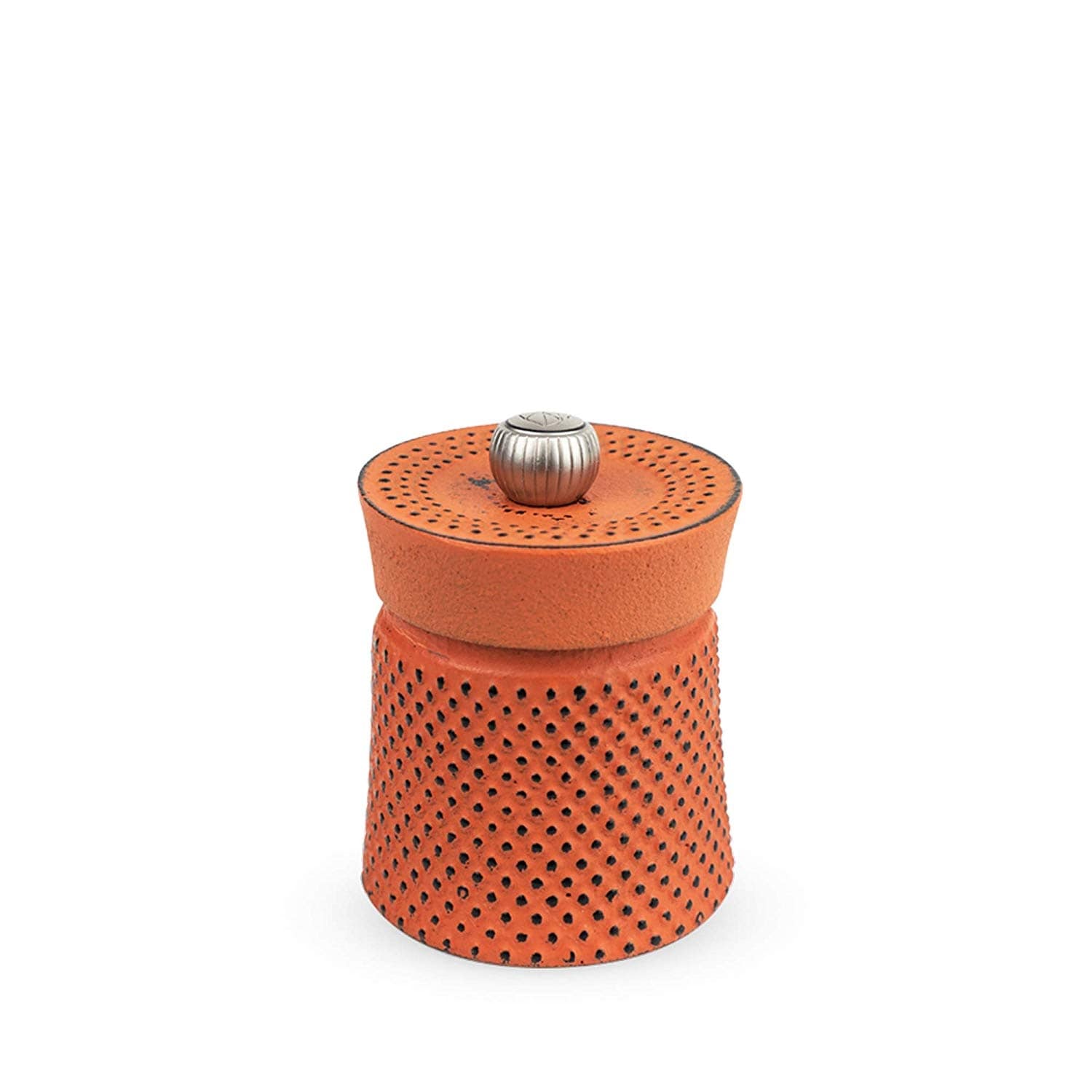 Peugeot 35426 Bali Fonte Manual Pepper Mill 8Cm 3 Cast Iron Orange