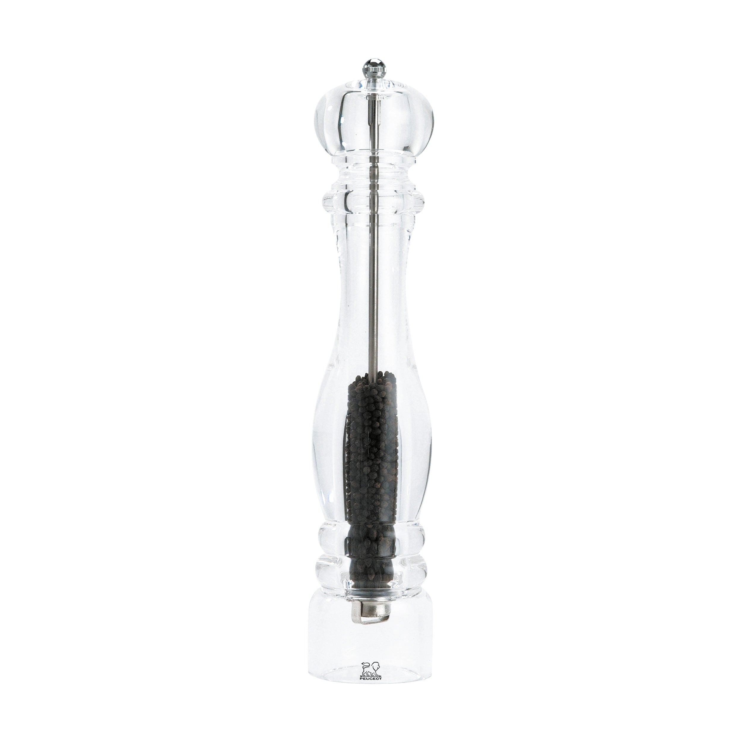 Peugeot 900838 Nancy Acrylic Pepper Mill 38Cm 15 Inch Clear