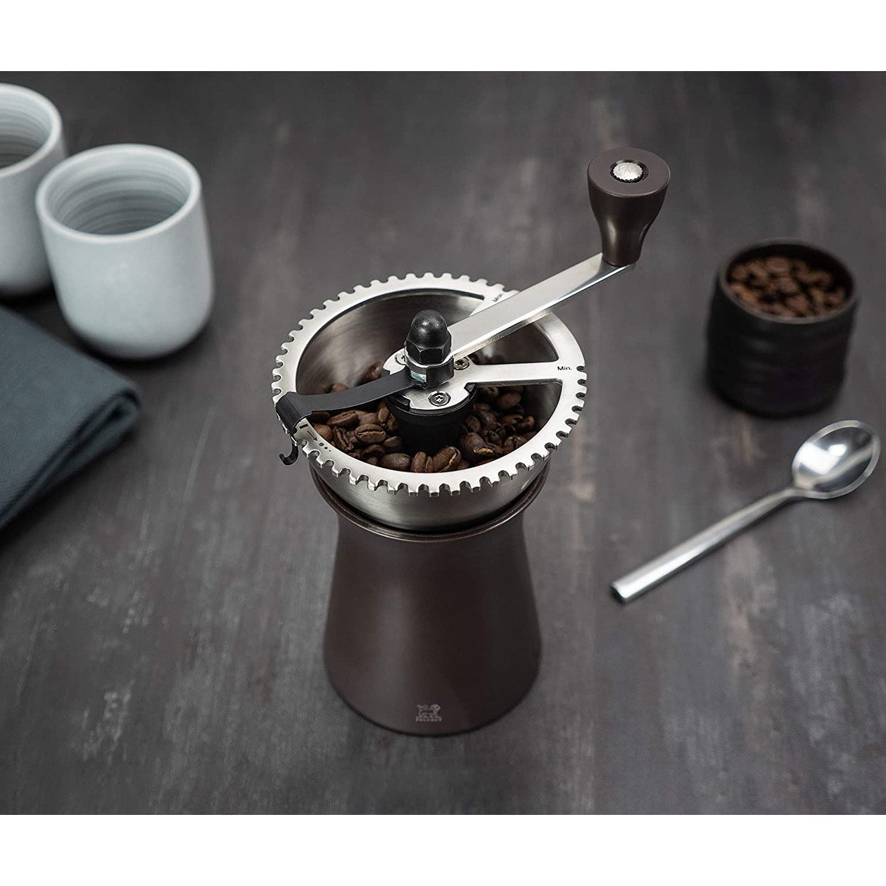 Peugeot Kronos Coffee Grinder 19 Cm 7.5 In Chocolate 19 Cm 7.5 In