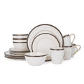 Pfaltzgraff Promenade Scroll 16 Piece Dinnerware Set