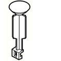 Pfister 972 023 Replacement Pop Up Plunger Sub Assembly Polished Chrome