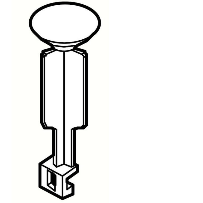 Pfister 972 023 Replacement Pop Up Plunger Sub Assembly Polished Chrome