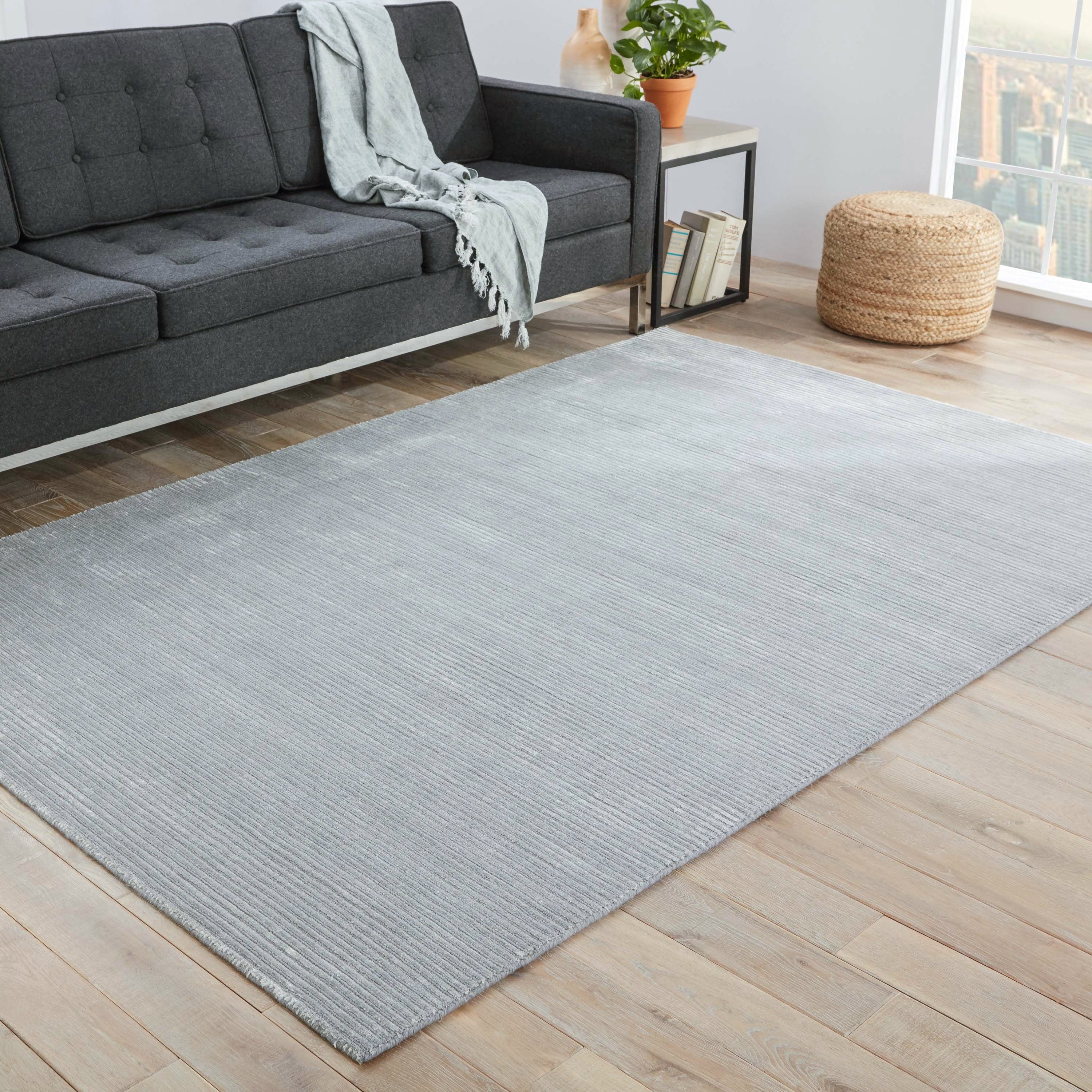 Phase Handmade Solid White Area Rug 8 X 10 710 X910