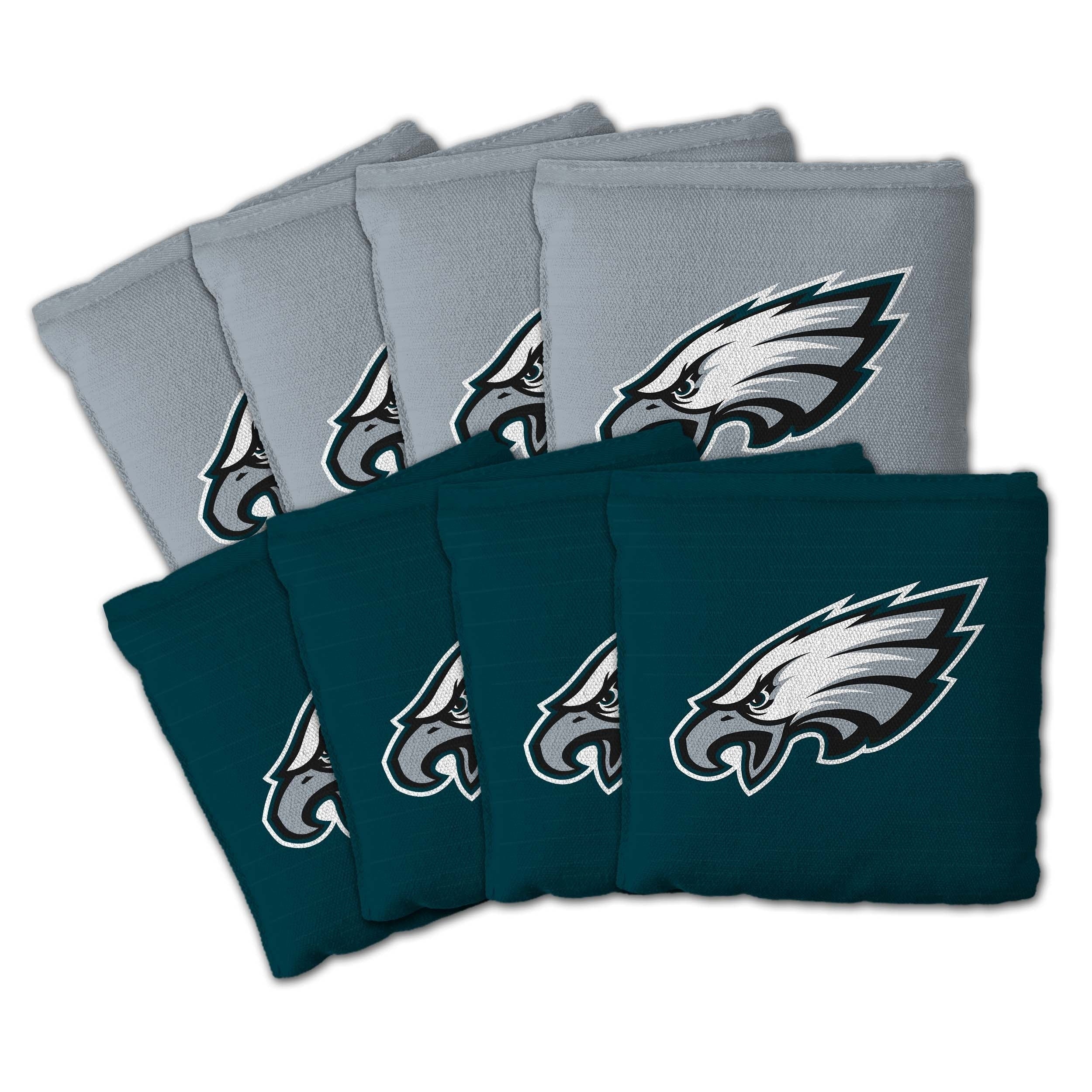 Philadelphia Eagles Nfl Dual Sided Pro Stop Slide Cornhole Bags