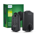 Philips Electronic Deadbolt Door Lock With Multiple Access Methods Including Fingerprint Reader