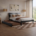 Phoenix Wood Platform Bed With Trundle