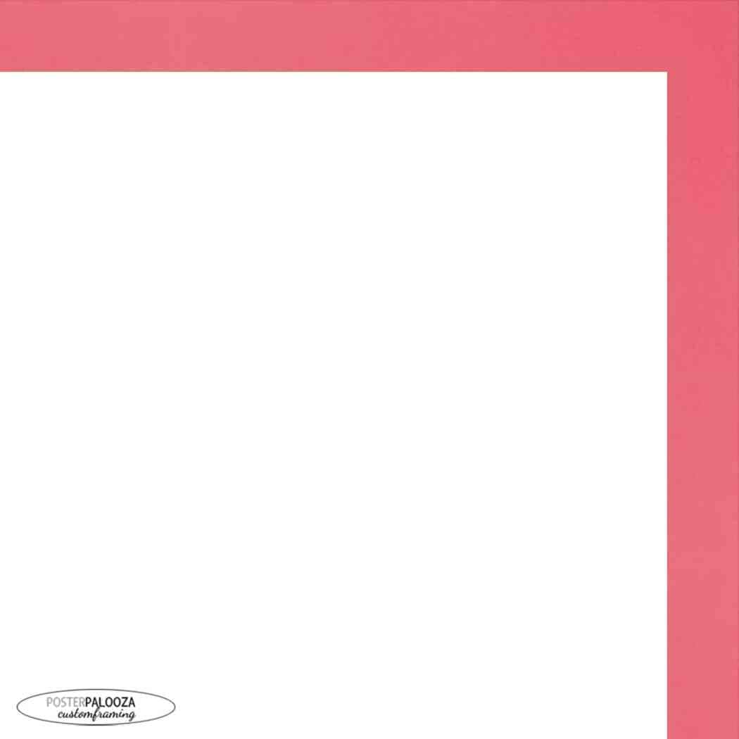 Photo Size Classic Modern Red Frame Uv Acrylic Foam Board Backing Hanging Hardware