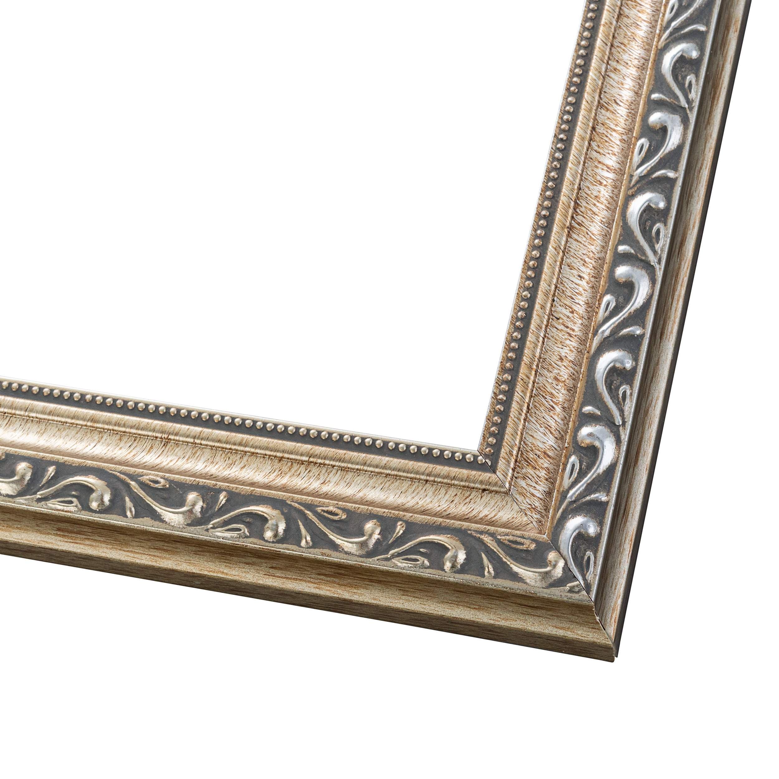 Photo Size Deco Silver Picture Frame Uv Acrylic Foam Board Backing Hanging Hardware