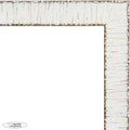 Photo Size Ornate White Picture Frame Uv Acrylic Foam Board Backing Hanging Hardware