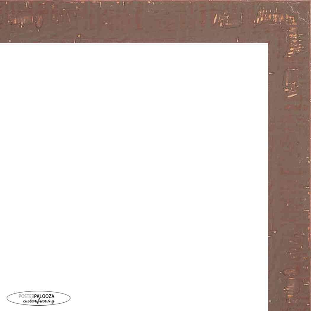 Photo Size Shabby Chic Brown Picture Frame Uv Acrylic Foam Board Backing Hanging Hardware