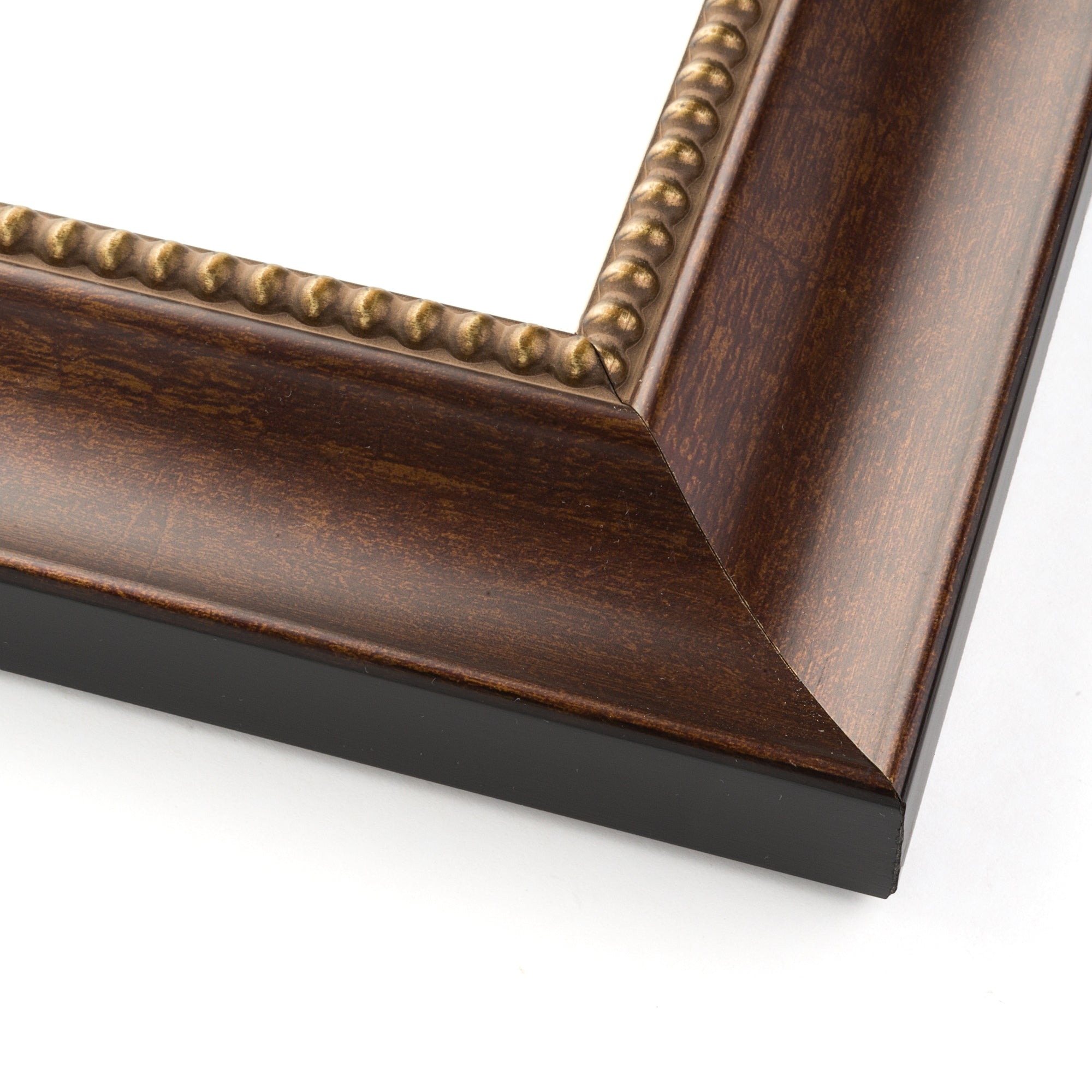 Photo Size Traditional Brown Picture Frame Uv Acrylic Foam Board Backing Hanging Hardware