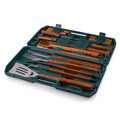 18 Piece Wooden Handle Bbq Tool Set