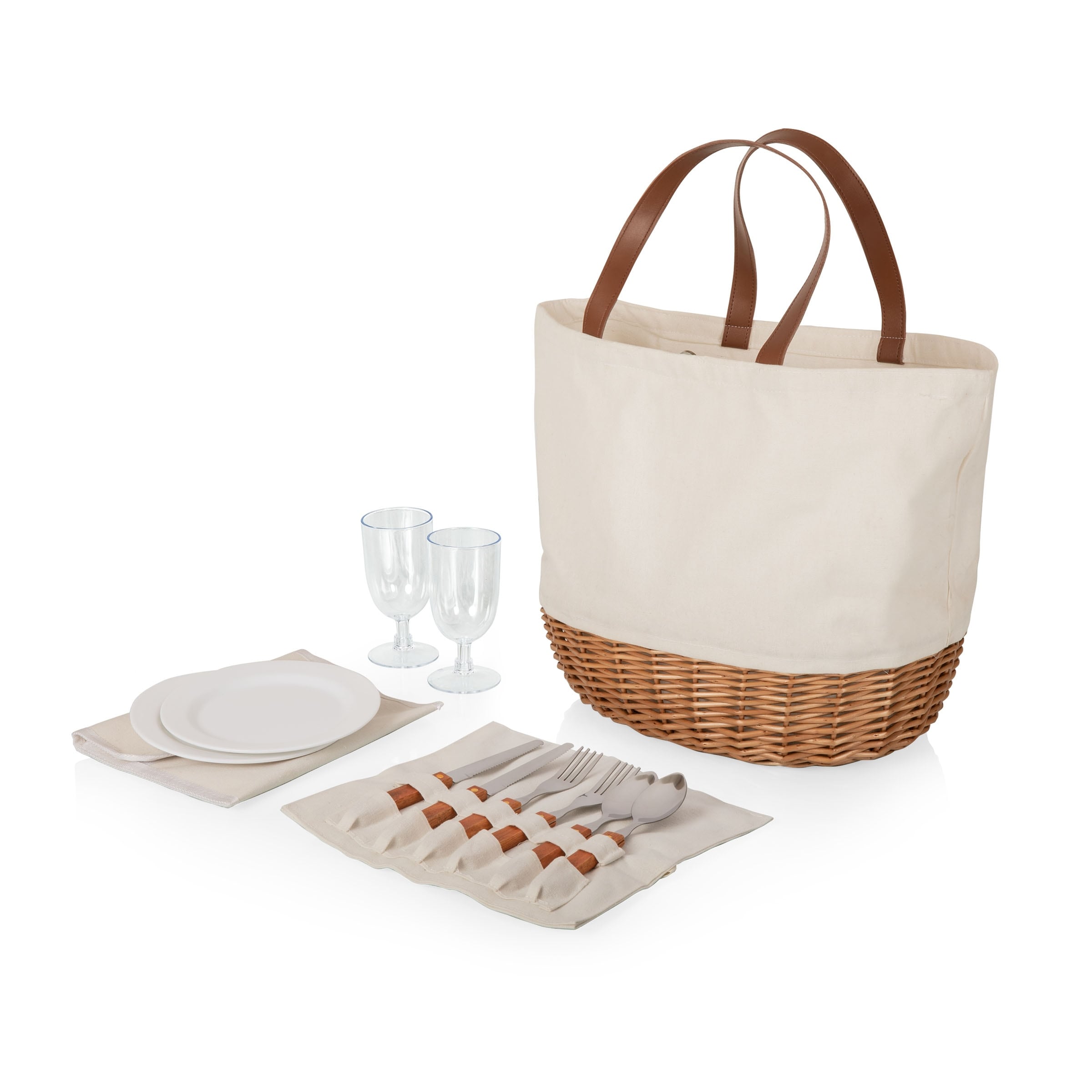 Promenade Picnic Basket Morrocan Watercolor
