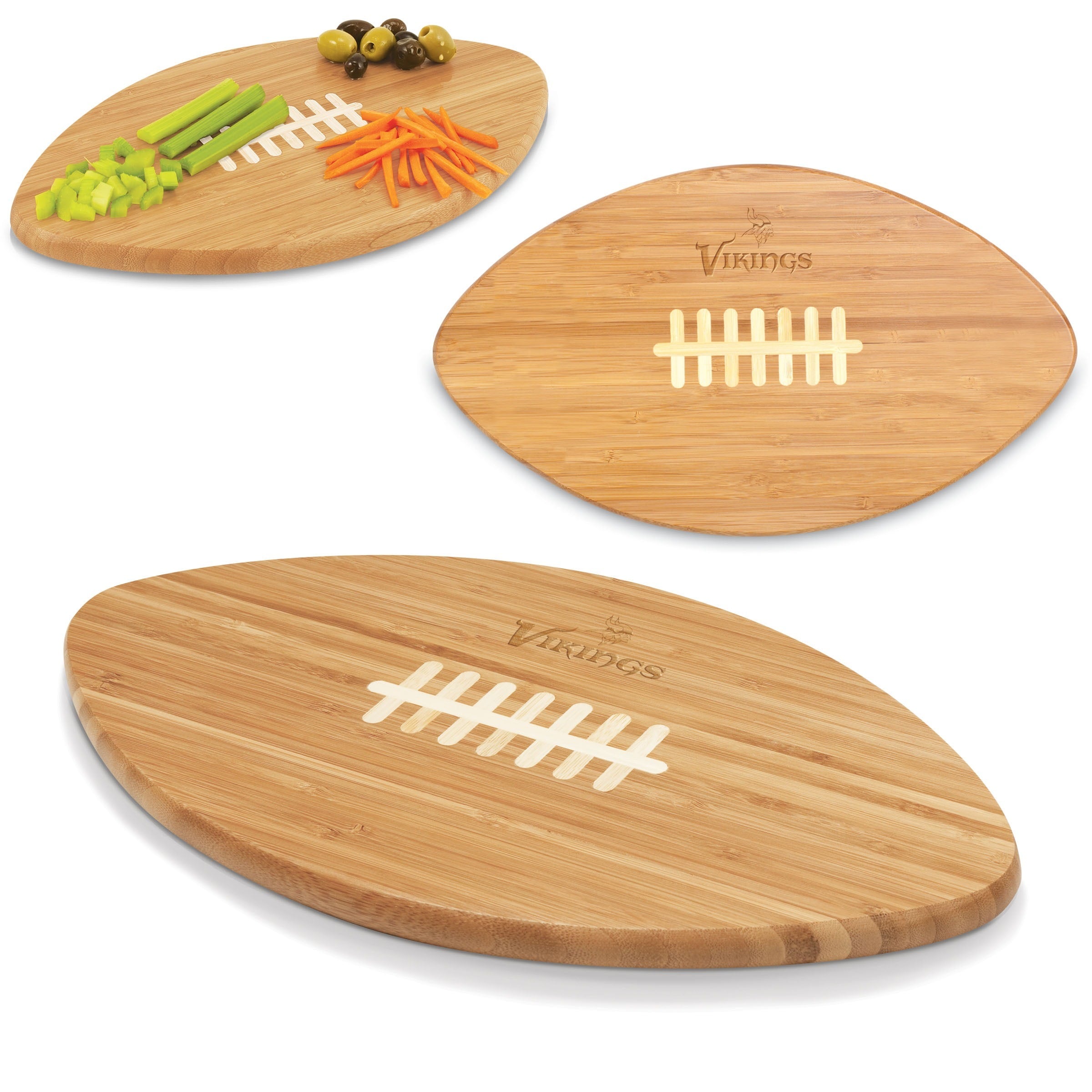 Picnic Time Minnesota Vikings Touchdown Pro Cutting Board