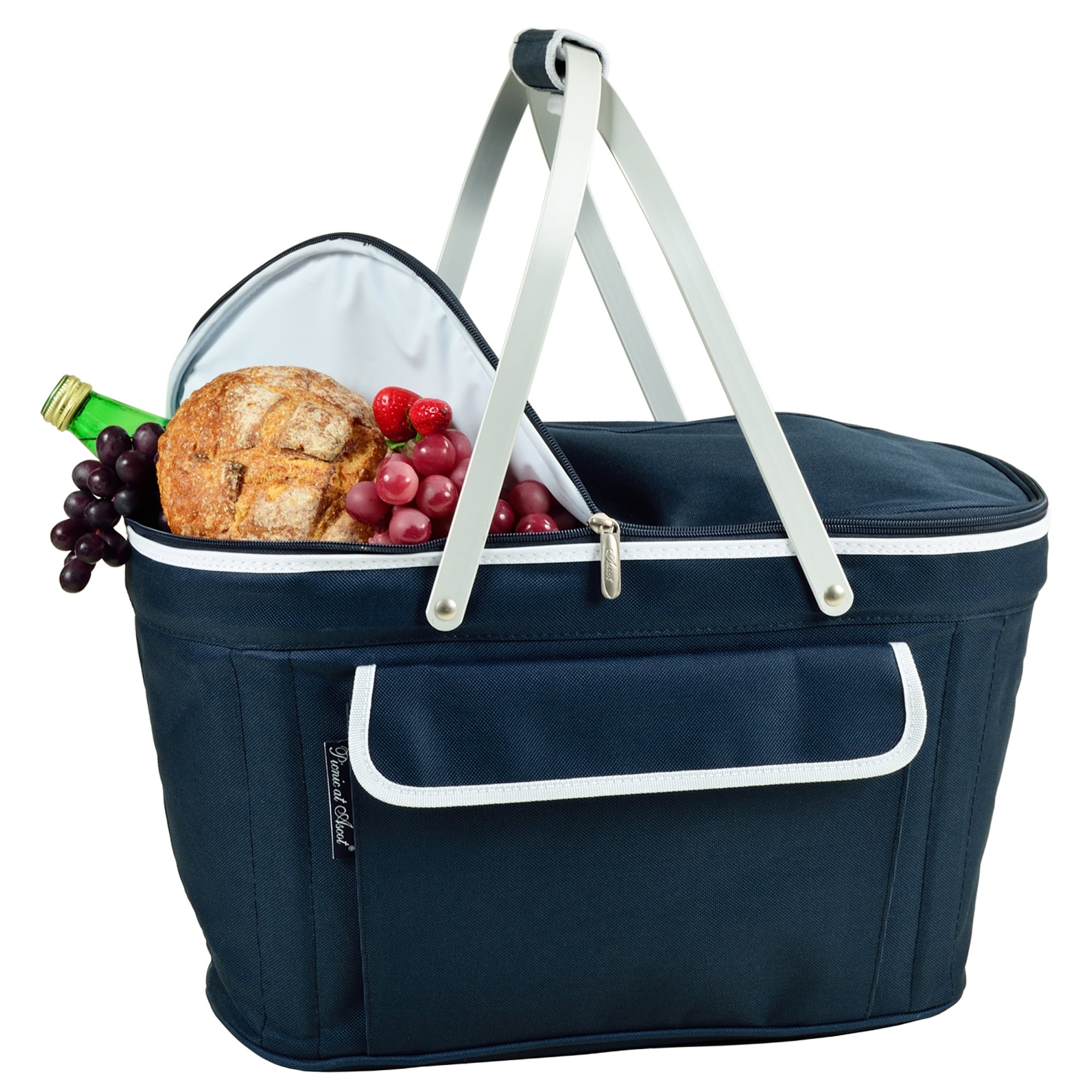 Picnic At Ascot Bold Collapsible Basket Cooler