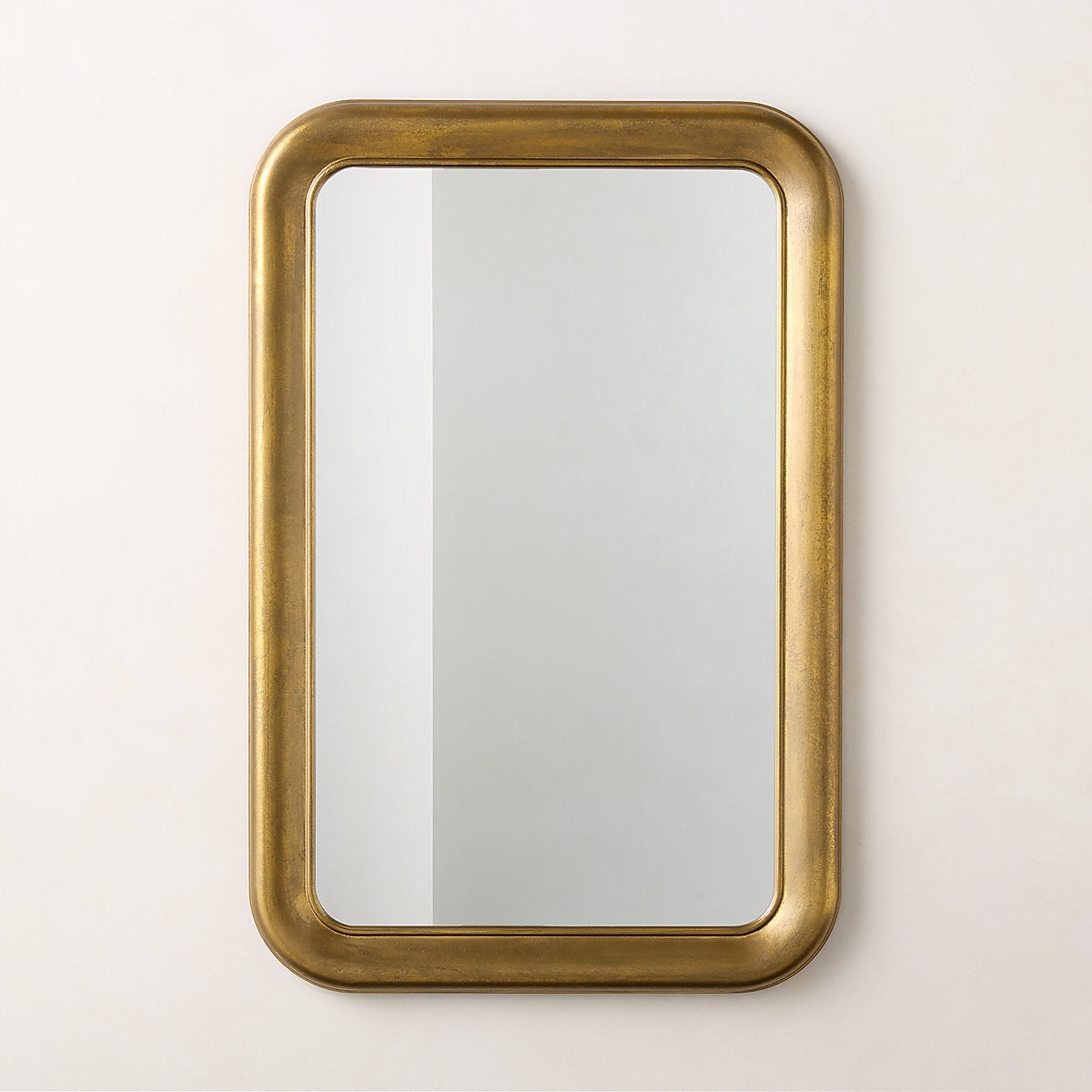 Pied-a-terre Gold Full-Length Floor Mirror 32inx76in by Todd Snyder