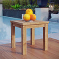 Havenside Home Pocasset Outdoor Teak Side Table