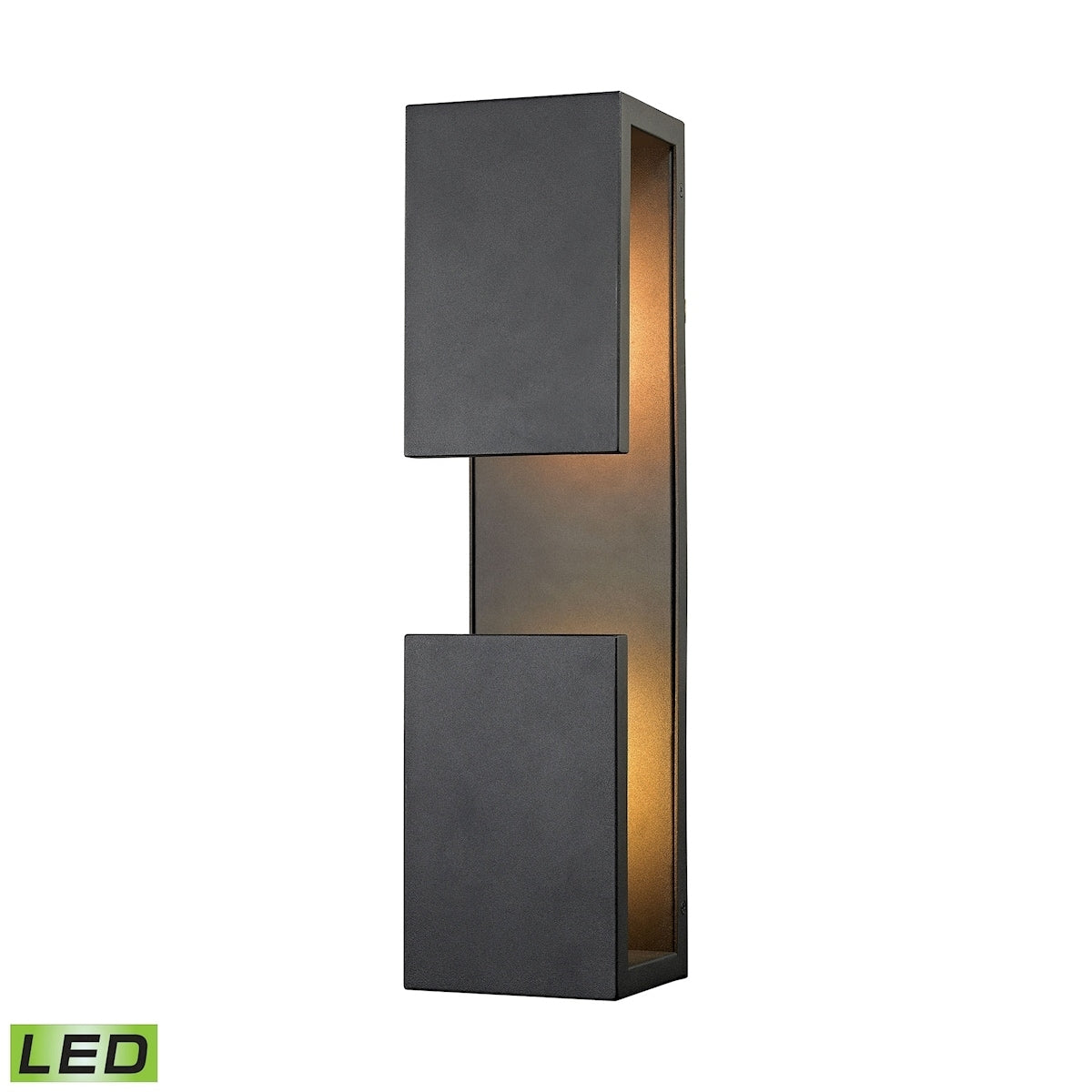 Pierre 19 High 1 Light Outdoor Sconce Textured Matte Black 19 Inch Tall