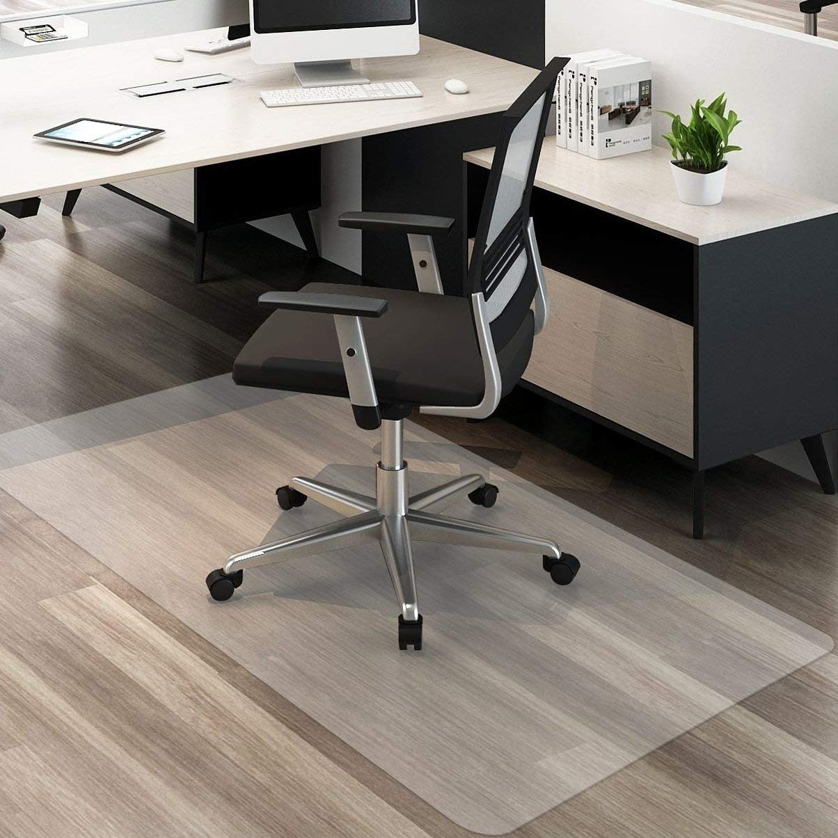 Home Office Pvc Chair Mat Pile Carpets Protect Floor Pad 36 X 48