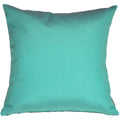 Pillow D Cor Sunbrella Aruba Turquoise Blue 20X20 Outdoor Pillow