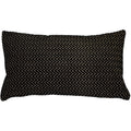 Pillow Decor Art Deco Stripes Velvet Throw Pillow 12X20