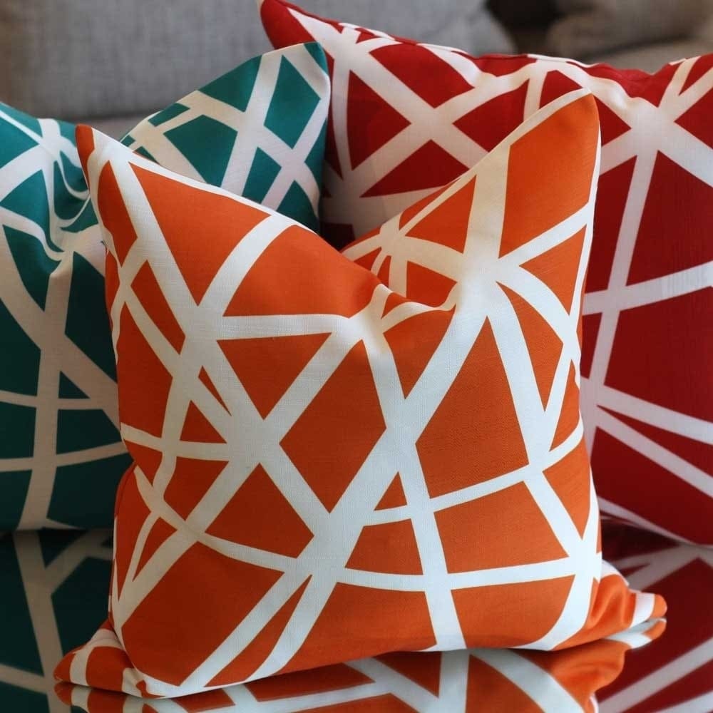 Pillow D Cor Birds Nest Indoor Outdoor Throw Pillow
