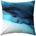 Pillow Decor Karalina Beneath The Waves Throw Pillow 20X20