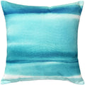 Pillow Decor Karalina Lost Horizon Blue Throw Pillow 20X20