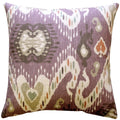 Pillow D Cor Solo Mulberry Ikat Throw Pillow 20X20