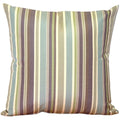 Pillow D Cor Sunbrella Brannon Whisper Stripes 20X20 Outdoor Pillow