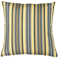Pillow D Cor Sunbrella Foster Metallic 20X20 Outdoor Pillow