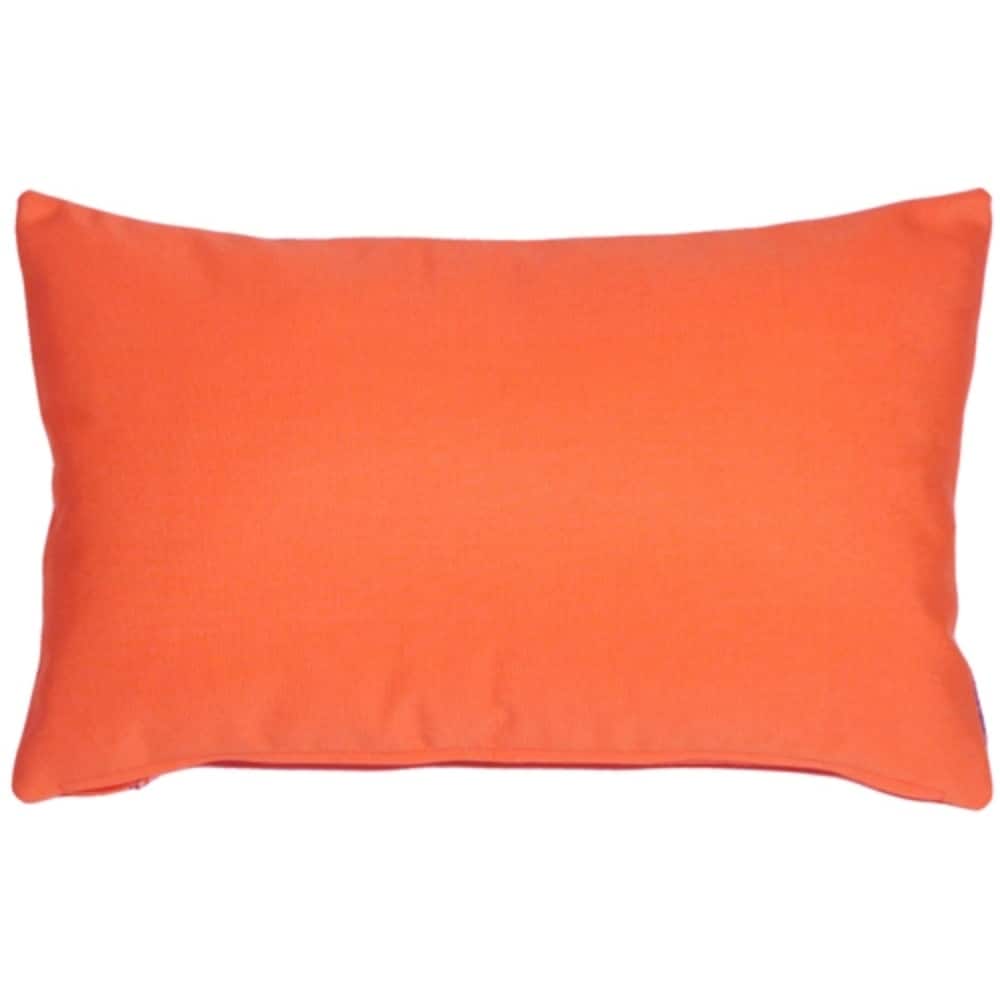 Pillow D Cor Sunbrella Melon 12X20 Outdoor Pillow