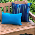 Pillow D Cor Sunbrella Stanton Lagoon 20X20 Outdoor Pillow