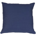 Pillow D Cor Tuscany Linen Indigo Blue 17X17 Throw Pillow