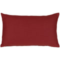 Pillow D Cor Tuscany Linen Red 12X20 Throw Pillow