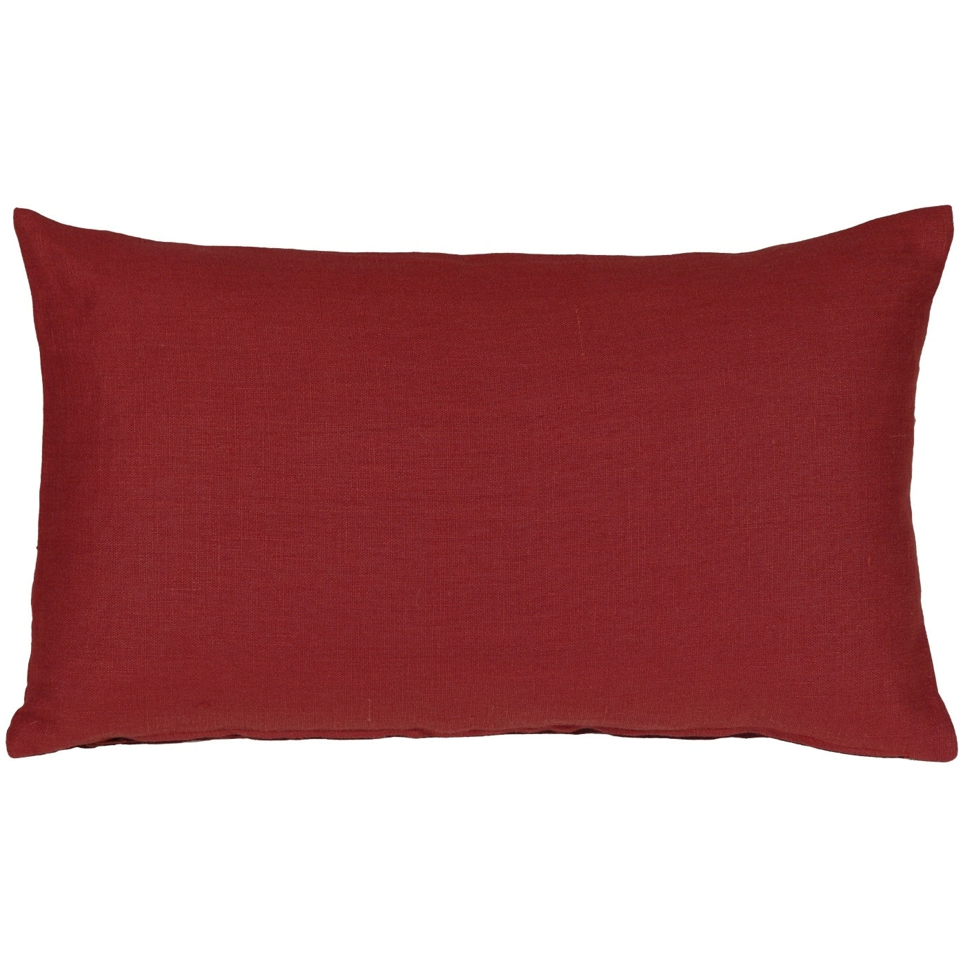Pillow D Cor Tuscany Linen Red 12X20 Throw Pillow