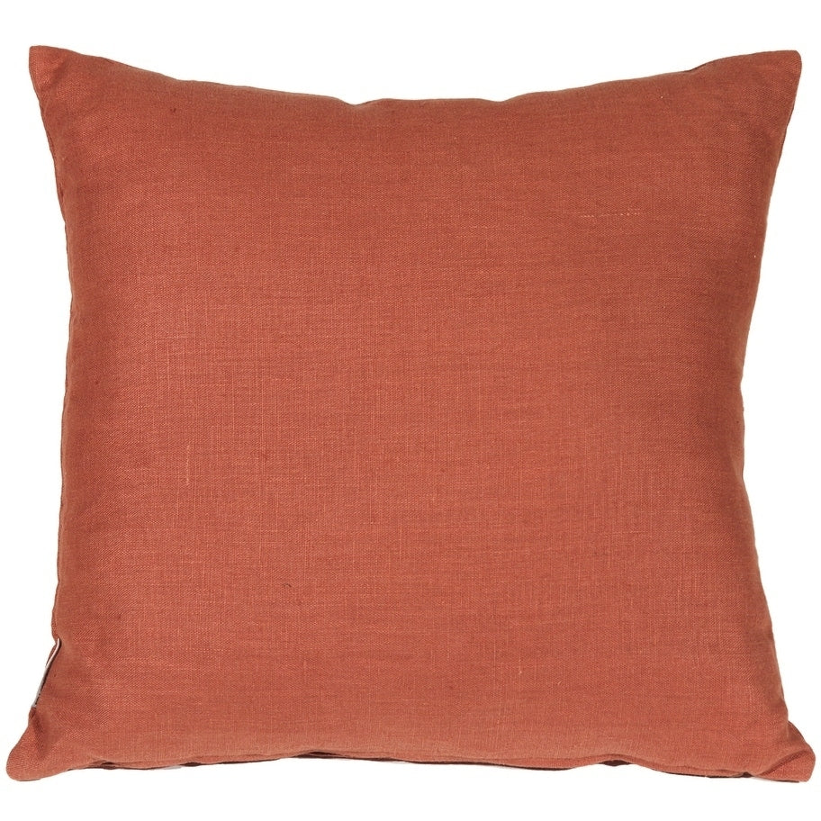 Pillow D Cor Tuscany Linen Sienna 17X17 Throw Pillow